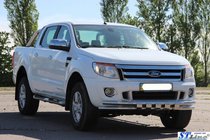 Ford Ranger 2011–2022 Protectie Fata ST016 (Inox) foto 3