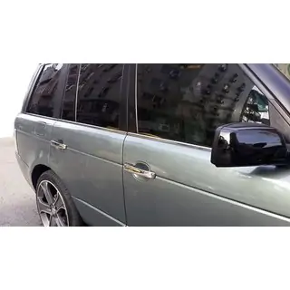 Ornamente geamuri inox (6 buc)
