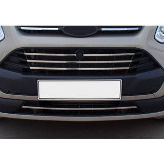 Capace grila radiator 2013-2018 (5 buc, inox) Ford Custom 2013-2022 foto 1