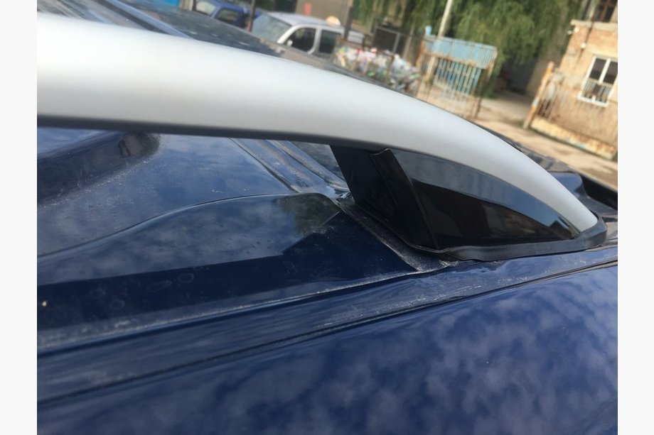 Ford Custom 2013-2022 Bare longitudinale Skyport (2 buc, gri mat) Ampatament Lung Foto 5