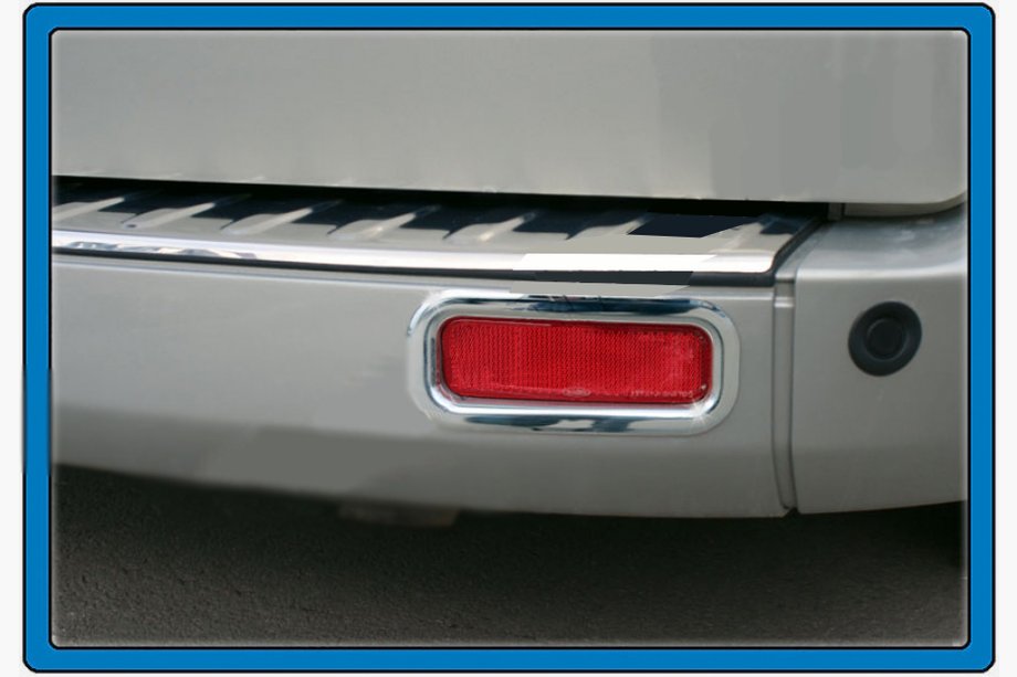 Ford Custom 2013-2022 Ornamente reflectoare spate (2 buc, inox) Foto 1