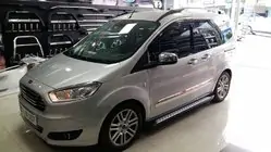 Ford Courier 2014-2023 Scari Laterale DotLine (2 buc, Aluminiu) foto 2