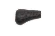 BMW 5 Series E34 1988-1995 Maner schimbator viteze OEM (piele ecologica, perforatie neagra) foto 3