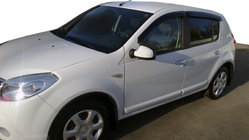 Renault Sandero 2007-2013 Deflectoare Geamuri (4 buc, HIC) foto 4