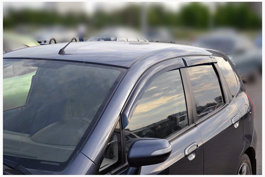 Honda FIT/Jazz 2009-2013 Deflectoare Geamuri (4 buc, SIM) Image