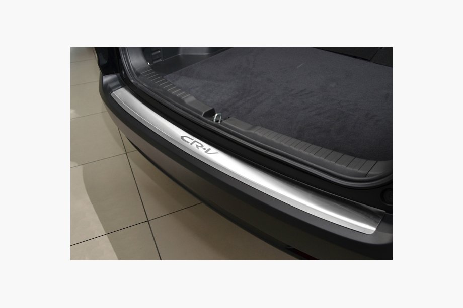 Honda CRV 2012-2016 Protectie bara spate cu margine Natanika (inox) Foto 1