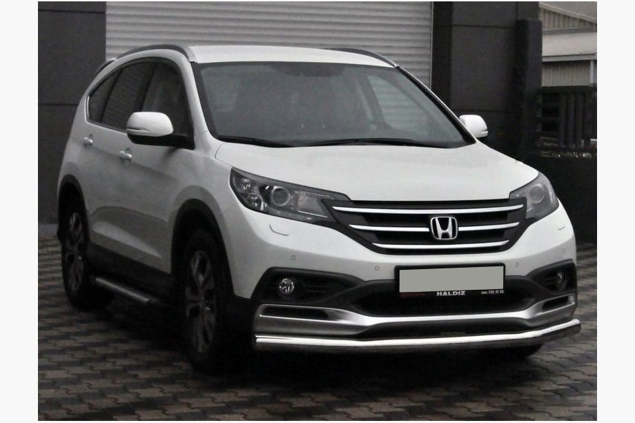 Honda CRV 2012-2016 Protectie Fata ST008 (Inox) Image