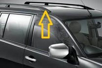 Mitsubishi Pajero Wagon III 1999-2006 Bare Longitudinale Design Original (2 buc) foto 2