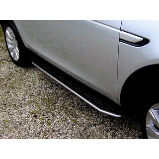 Praguri Laterale OEM V1 (2 buc, aluminiu) Land Rover Discovery Sport 2014- foto 4