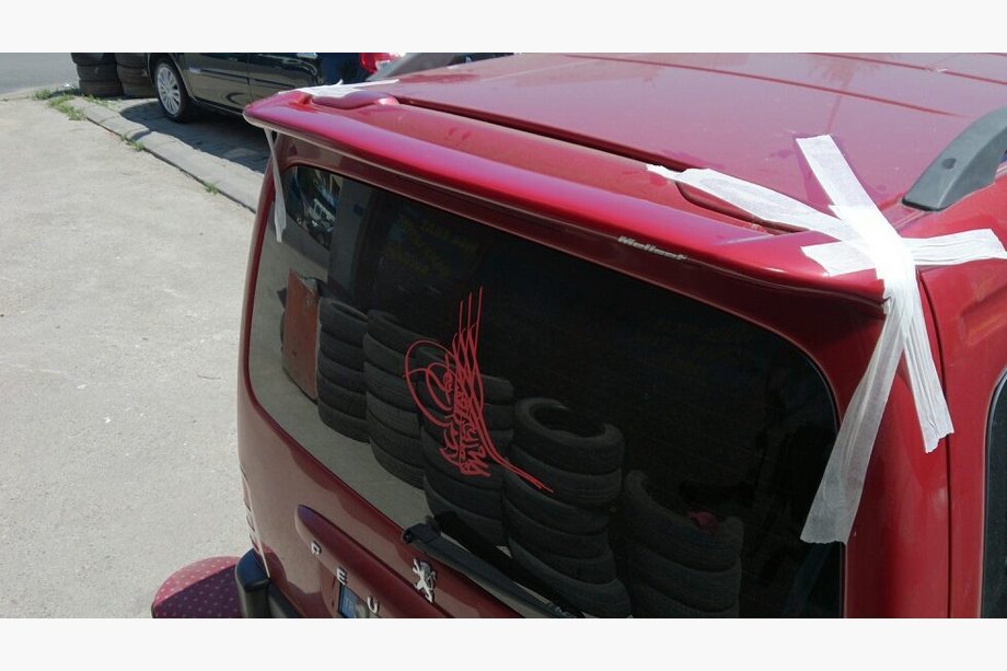 Citroen Berlingo 1996-2008 Spoiler Anatomic (grunduit pentru vopsire) Foto 2