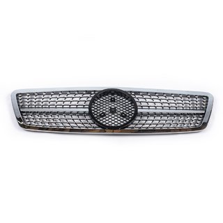 Grila Fata Diamond Silver Mercedes C-class W203 2000-2007 foto 2