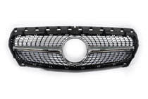 Mercedes CLA C117 2013-2019 Grila Fata (2013-2016, Diamond Silver) foto 2