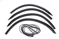 Ford Transit 2000–2014 Extensii aripi 2006-2013 (ampatament scurt, 4 buc, negre) foto 1