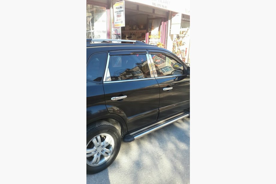 Hyundai Tucson JM 2004- Deflectoare Geamuri (4 buc, Perflex Sport) Foto 2
