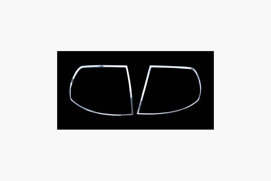 Hyundai Accent 2006-2010 Capace Cromate Stopuri (2 buc, plastic) Image