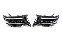 Toyota Land Cruiser Prado 150 2009-2023 Faruri Fata Lexus-Design-3-LED V1 (2017+, Set 2 buc) foto 1