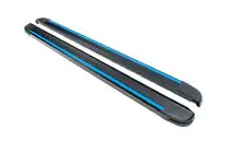 Mitsubishi L200 2015-2024 Praguri Laterale Maya Blue (2 buc, Aluminiu) foto 2