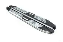 Fiat Fullback 2016- Praguri Laterale Mevsim Grey (2 buc, Aluminiu) foto 2