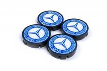 Mercedes-Benz Capace centrale janta 55,5mm/57mm fara inel (set 4 buc, albastru) foto 1