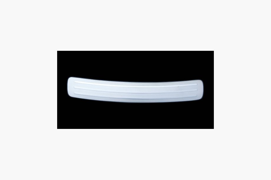 Hyundai Accent 2006-2010 Protectie bara spate otel inoxidabil Libao Image