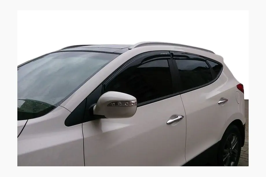 Hyundai IX-35 2010-2015 Capace Cromate Manere Usi (4 buc, Otel Inoxidabil) Image
