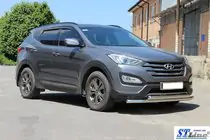 Hyundai Santa Fe 3 2012-2018 Bara Fata ST014 (Inox) foto 2