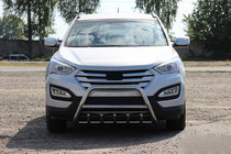Hyundai Santa Fe 3 2012-2018 Bara Fata WT003 (Inox) foto 3
