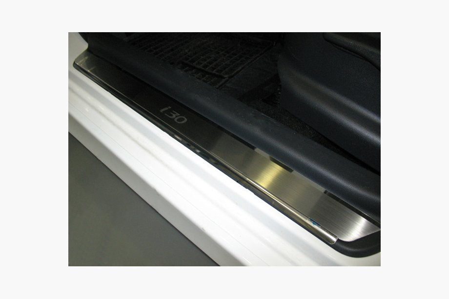 Hyundai I-30 2007-2011 Protectii Praguri Nataniko (4 buc, Inox) Foto 1