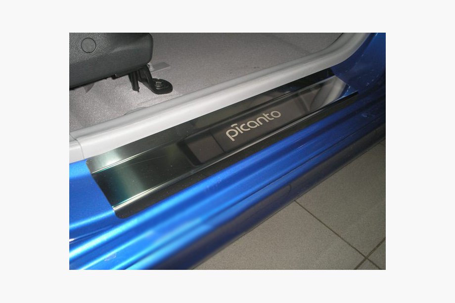 Kia Picanto 2004-2011 Praguri Natanika Premium (4 buc, inox) Image