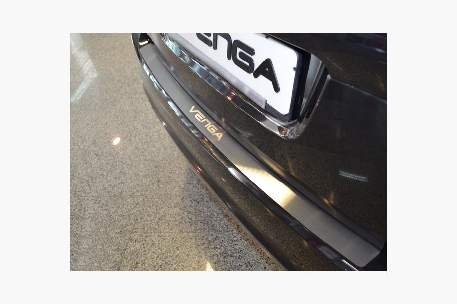 Kia Venga 2010-2019 Protectie bara spate Natanika (inox) Image