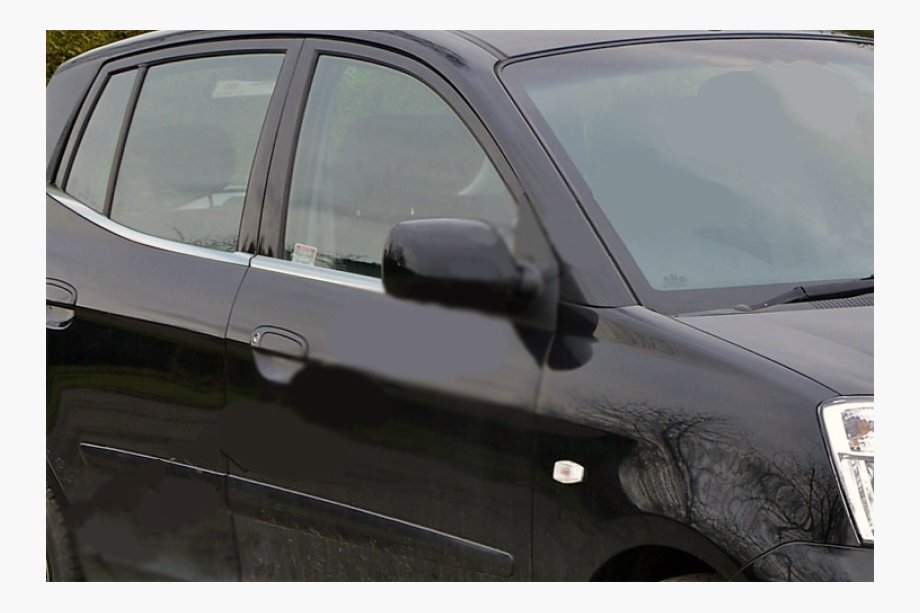 Kia Picanto 2004-2011 Ornamente inferioare geamuri inox (4 buc) Image