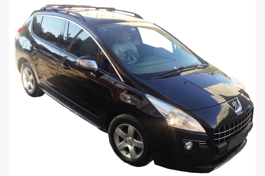 Peugeot 3008 2008-2016 Bare Portbagaj Skyport BLACK Image