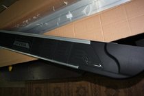 Mercedes Vito W638 1996-2003 Praguri Laterale RedLine Black (2 buc, Aluminiu) foto 3