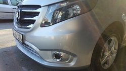 Mercedes Vito/V-class W447 2014- Capace grila 2014-2020 (5 buc, inox) foto 5
