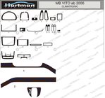 Mercedes Viano 2004-2014 Capace bord (model cu climatizare electronica) foto 1