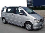 Mercedes Viano 2004-2014 Prelungire Bara Fata Brabos Style (grund pentru vopsire) foto 1