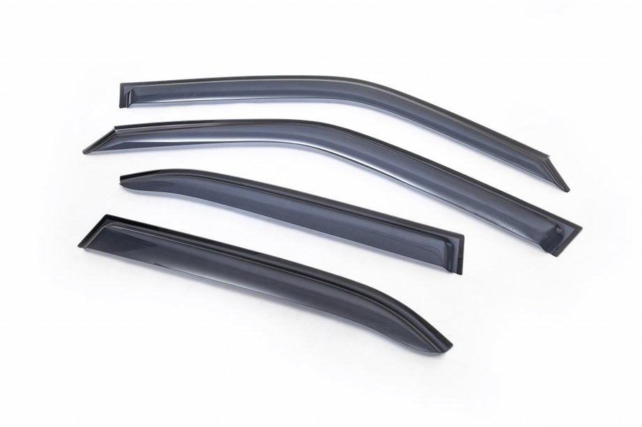 BMW 5 Series E34 1988-1995 Deflectoare Geamuri (4 buc, Niken) Image
