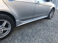 Mitsubishi Lancer X 2008- Praguri Laterale (2 buc, pentru vopsit) foto 1