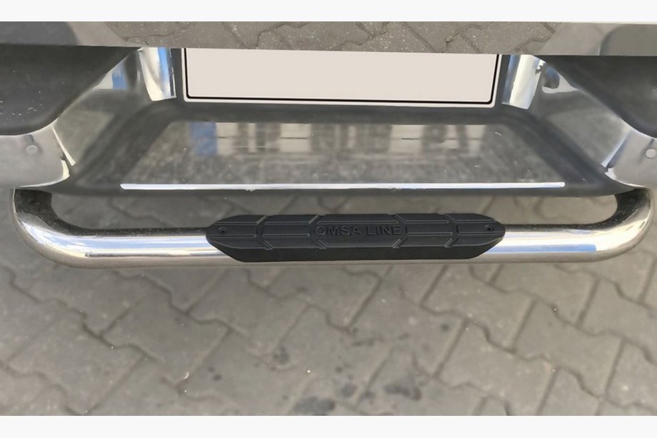 Mercedes X class 2017-2020 Protectie Spate Omsa (Inox) 76mm Foto 1
