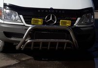 Mercedes Sprinter W901/902/903/904/905 1995–2006 Bullbar WT002 (Inox) foto 1
