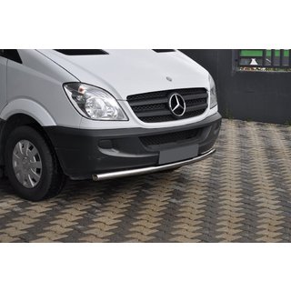 Bara frontala inferioara ST008 (inox) Mercedes Sprinter W906 2006–2018 foto 1