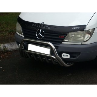 Bullbar WT002 (Inox) Mercedes Sprinter W901/902/903/904/905 1995–2006 foto 3
