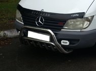 Mercedes Sprinter W901/902/903/904/905 1995–2006 Bullbar WT002 (Inox) foto 3