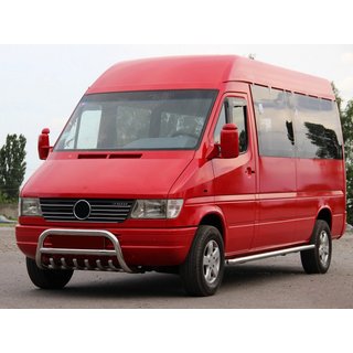 Bullbar WT008 (Inox) Mercedes Sprinter W901/902/903/904/905 1995–2006 foto 1