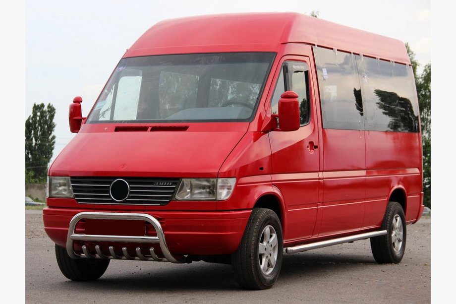 Mercedes Sprinter W901/902/903/904/905 1995–2006 Bullbar WT008 (Inox) Image