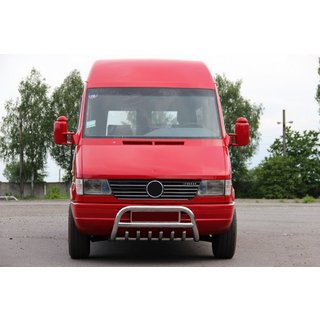 Bullbar WT008 (Inox) Mercedes Sprinter W901/902/903/904/905 1995–2006 foto 2