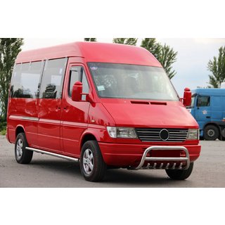Bullbar WT008 (Inox) Mercedes Sprinter W901/902/903/904/905 1995–2006 foto 3