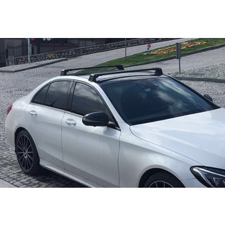 Bare portbagaj pentru puncte de prindere originale (2 buc, cu cheie) Mercedes C-class W205 2014-2021 foto 1