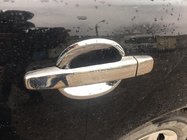 Mercedes E-class W210 1995-2002 Capace Cromate pentru Manere (4 buc) plastic cromat foto 5