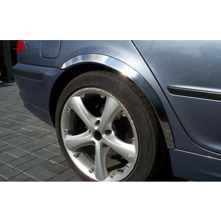 Extensii aripi (4 buc, inox) BMW 3 Series E46 1998-2006 foto 1